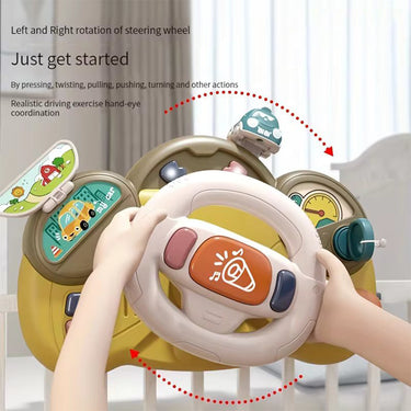 MULTIFUNCTION SIMULATION STEERING WHEEL TOY